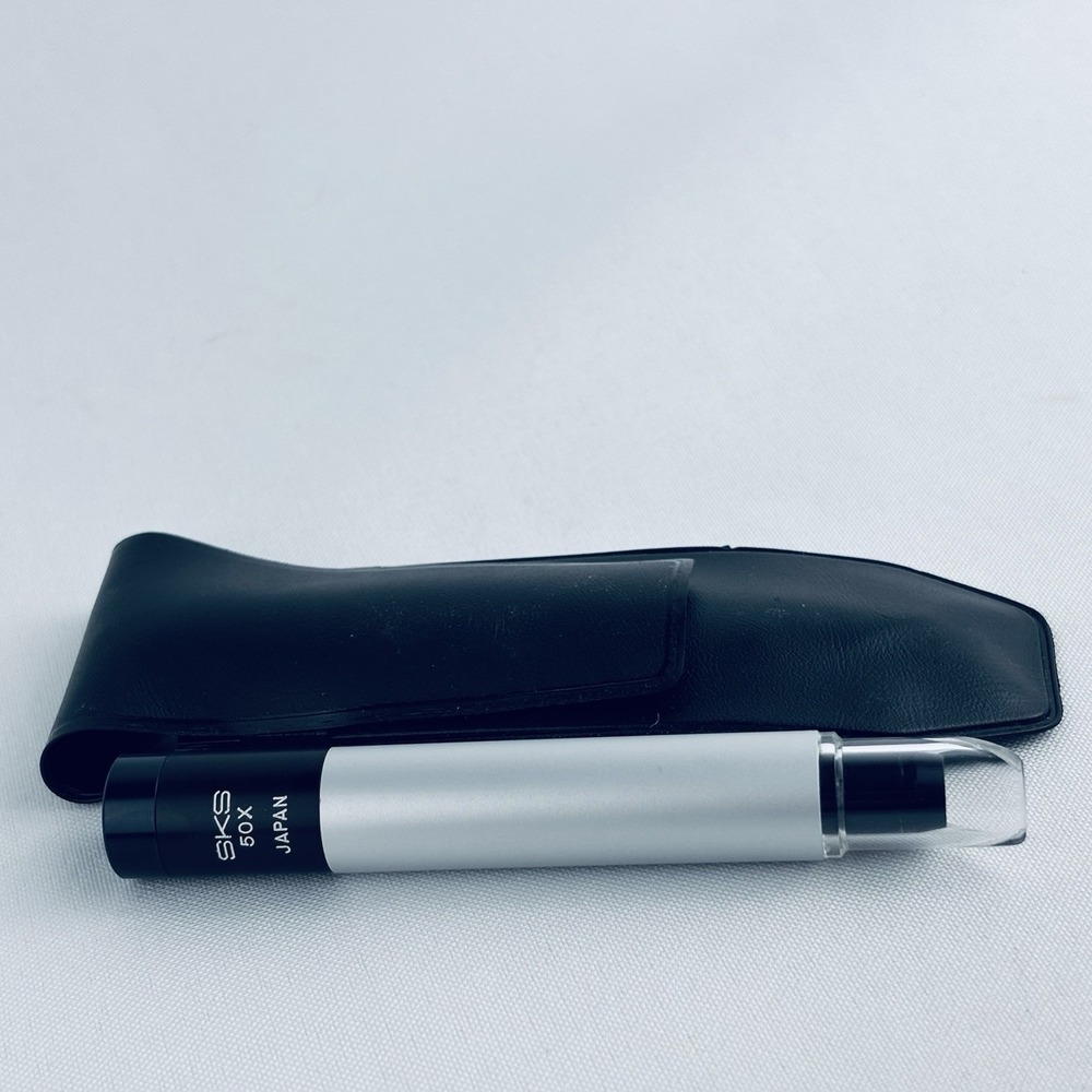 SKS Pocket Microscope 50X - Fountain-pen Type - Inverted Image - Japan
